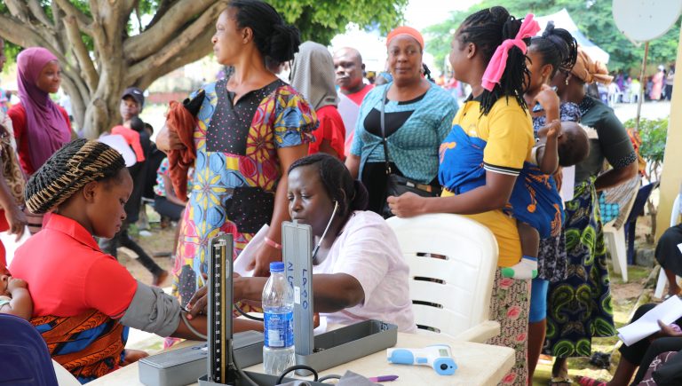 Over 300 Receives medical intervention at LAPO health outreach